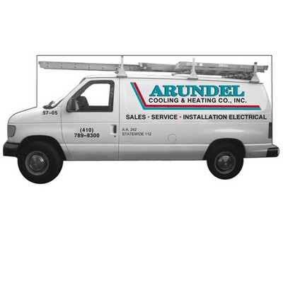 Moving Truck Paper Window Sign (Approximately 8"x8")