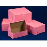 Ohio Valley Pink Cupcake Box (10"x7"X4")