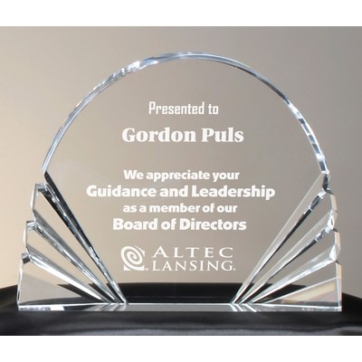 Bravo Fanfare Clear Acrylic Award