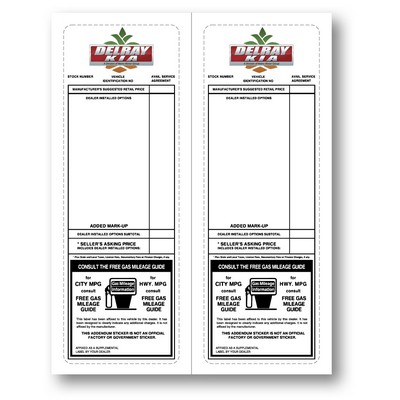 Full Color Custom Paper-Bak™ LASER-FORMS™ (2 Up Per Sheet 4¼"x11")