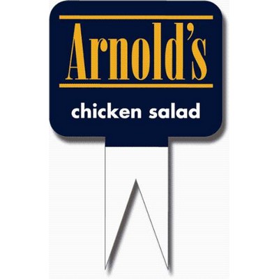 Plastic Point of Purchase Spear (Spot Color)