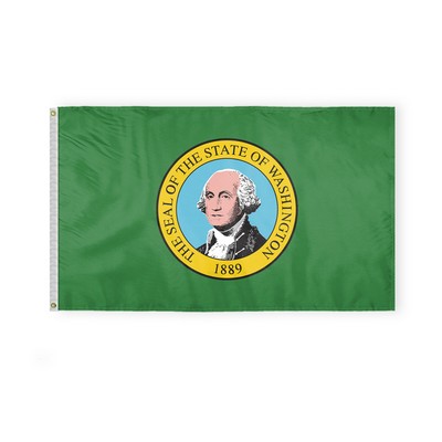 Washington Flags 3x5 foot