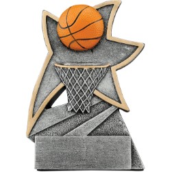 Jazz Star Resin Basketball Figure - 5 1/2"
