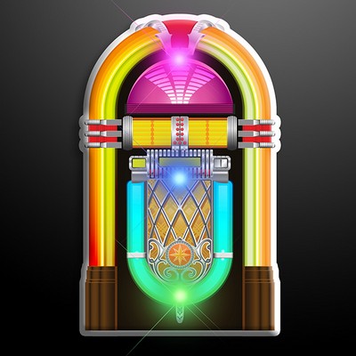 Flashing 1950's Jukebox Flashing Pins - BLANK