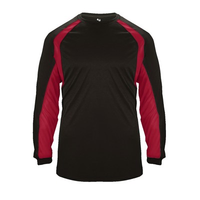 Badger Sport Hook Long Sleeve Tee