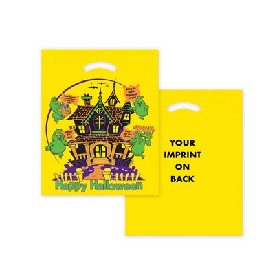 Halloween Fold Over Die Cut Handle Bags
