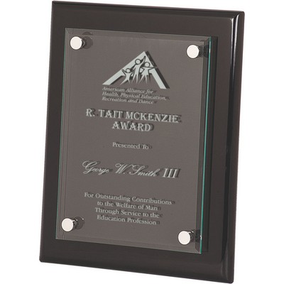 Black Flying High Plaque (8"x 10")