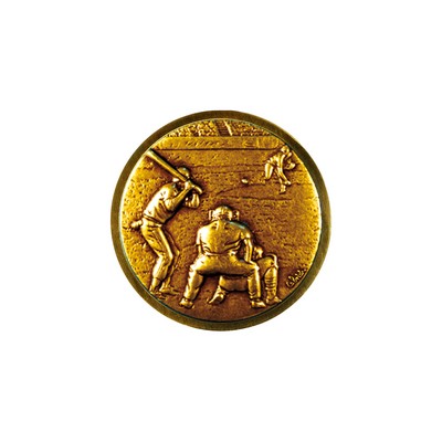 Club Lorente Round 1" Lapel Pin- Baseball