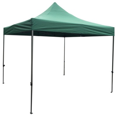 K-Strong Pop Up Tent, Dark Green, Unimprinted 10'L x 10'W