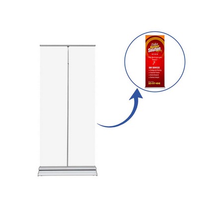 Steppy Retractable Banner Stand - Hardware only