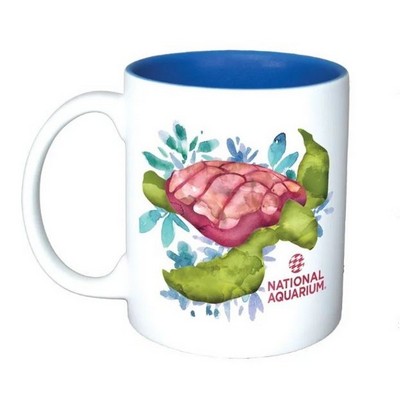 11 Oz. Classic Two Tone Matte Coffee Mug