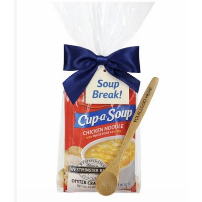 Soup Break Gift Set with Custom Logo Spoon