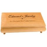 Red Alder Gift Boxes with Engraved Plate, Large