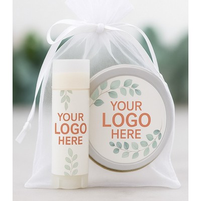 Custom Lip Balm & Candle Tin Promo