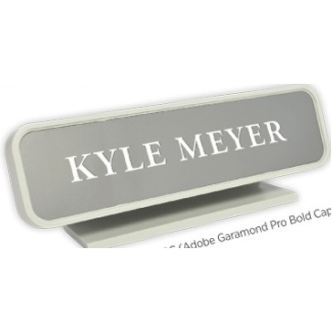 Designer Wall Sign Holder, 2" x 10"