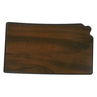 Kansas State Shaped Plaque (7¼"x12¼")