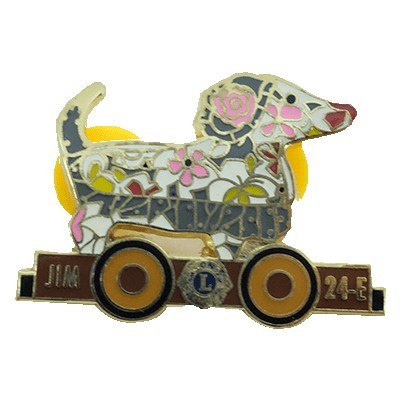 1" Printed Lapel Pin