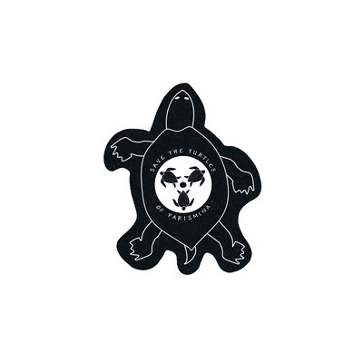 5" Standard Flat Tire Turtle Coaster