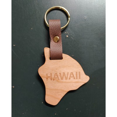 Hardwood State Keychains