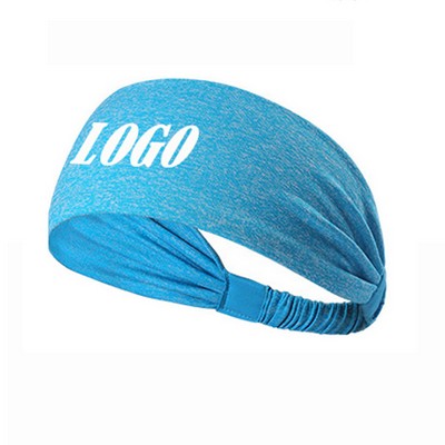 Sweat-Wicking Yoga Headband