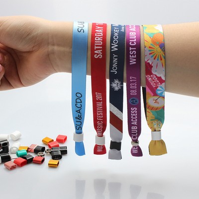 Recycled RPET Wristband With Adjustable Plastic Buckle