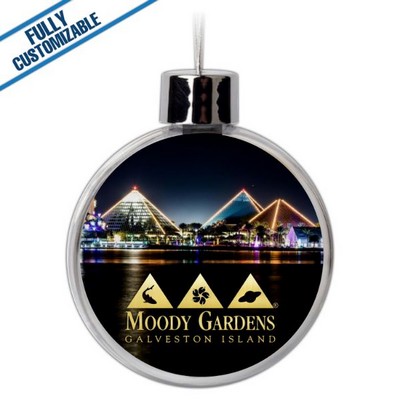 2-Sided Large Hanging Ball Ornament