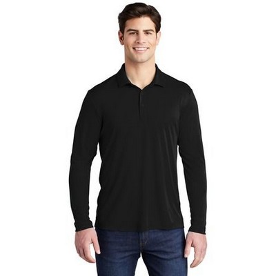 Sport-Tek ® Posi-UV® Pro Long Sleeve Polo.