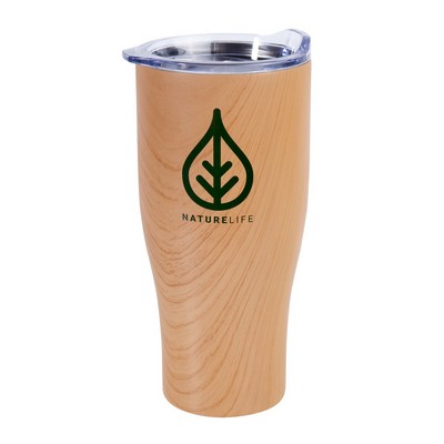 27 oz. Luxe Stainless Steel Travel Mug (2 Color Imprint)