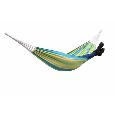 Single Cotton Hammock 40" x 120" - Barbados Design