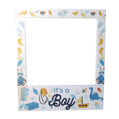 'It's A Boy' Baby shower Themed Party Photo Frame Prop, 35 X 30"