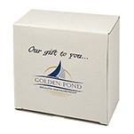 Newberry White Gloss Gift Box (12"x5 1/2"x6")