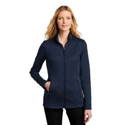 Port Authority ® Women's Collective Striated Fleece Jacket.
