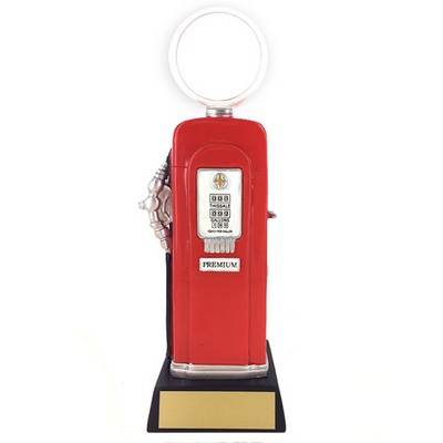 10 ¼" Full Color Gas Pump Resin Trophy