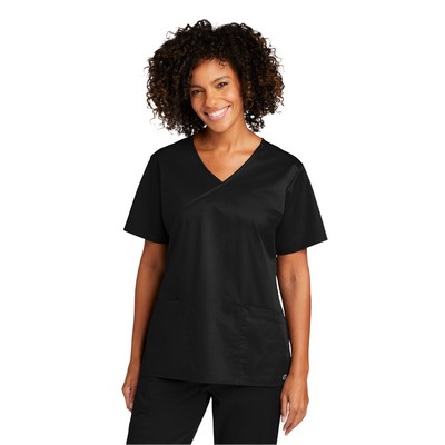 Wink® Women's WorkFlex™ Mock Wrap Top