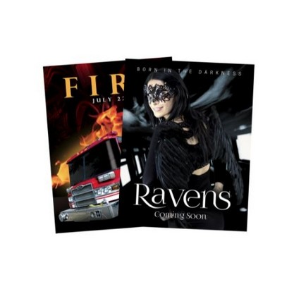 48" x 48" - Full Color Digital Posters - 12pt Cardstock Blockout