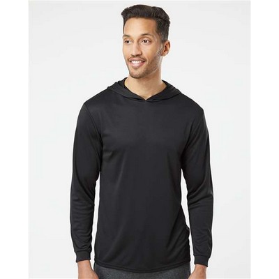 Paragon® Unisex Bahama Performance Hooded Long Sleeve T-Shirt