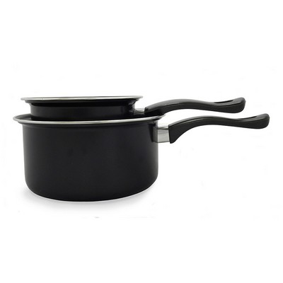 2 Piece Carbon Steel Sauce Pan Set
