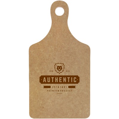 13 1/2" x 7" Eco Paddle Shaped Cutting Board