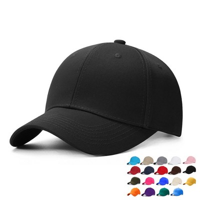 6-Panel Unstructured Cotton Twill Baseball Cap