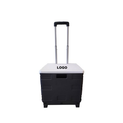 Folding Trolley With Lid