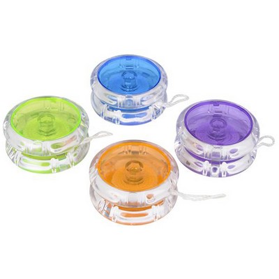 Color Tinted Crystal Yo-Yo
