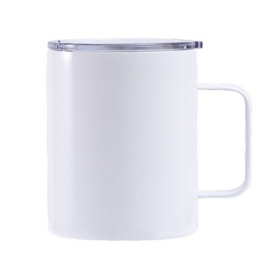 Double Wall Stainless Steel Mug, 12 Oz.