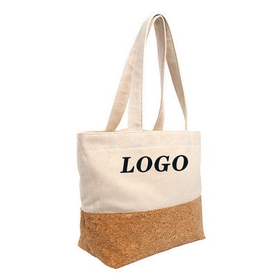 Eco-Friendly Cork & Cotton Tote Bag