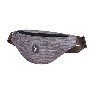 Sublimation Waist Bag w/ 1 Pocket 11x3x5"