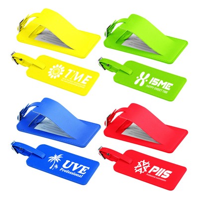 Suitcase Labels Leather Luggage Tags