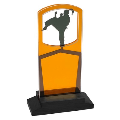 Martial Arts – Women's Award Black Wood Base