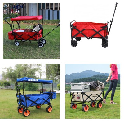 Collapsible Utility Wagon w/Beach Wheel