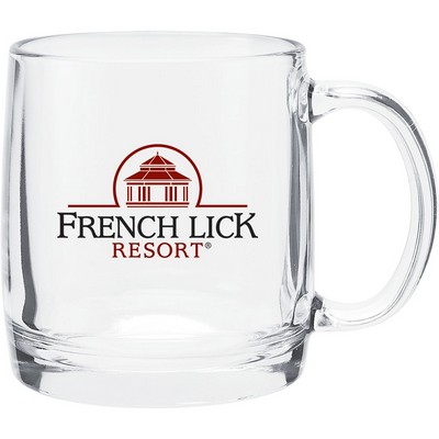 13 oz Nordic Glass Mug(Clear)