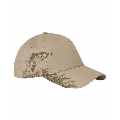 DRI DUCK Brushed Cotton Twill Trout Cap