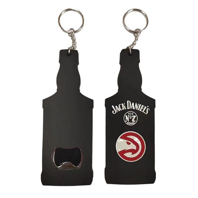 PVC Bottle Opener Keychain, Custom Shape
